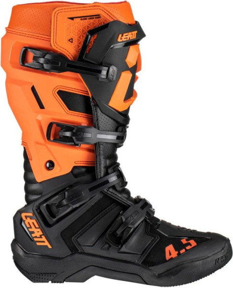 Cizme Moto MX/Enduro 4.5 Flexlock Black/Orange 24