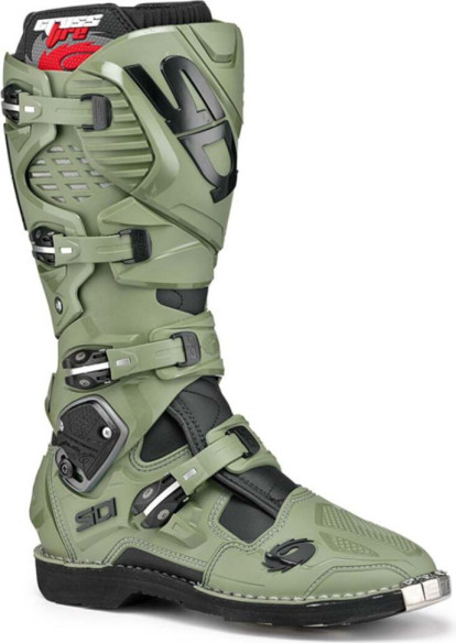 Cizme Moto MX/Enduro Crossfire 3 Army/Black 2024