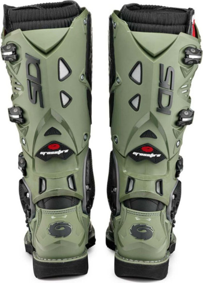 Cizme Moto MX/Enduro Crossfire 3 Army/Black 2024