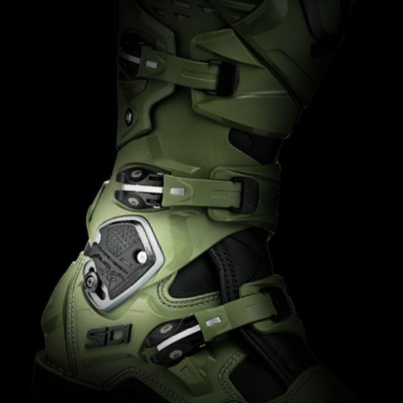 Cizme Moto MX/Enduro Crossfire 3 Army/Black 2024