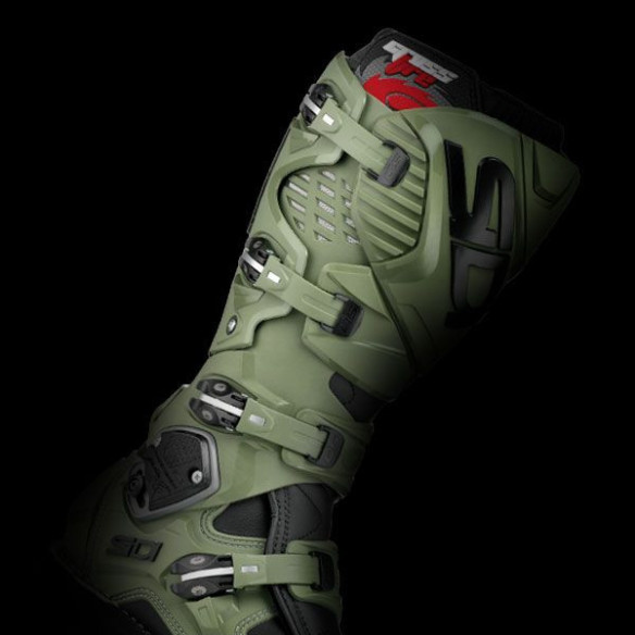 Cizme Moto MX/Enduro Crossfire 3 Army/Black 2024
