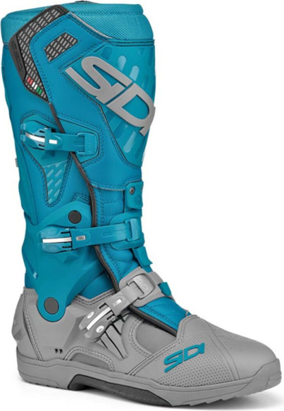 Cizme Moto MX/Enduro Crossair Grey/Petrol 2024
