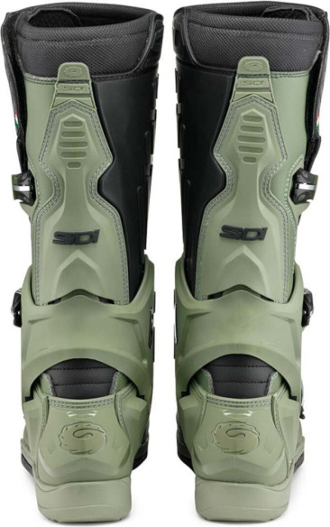 Cizme Moto MX/Enduro Crossair Army/Black 24