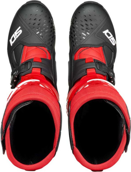 Cizme Moto MX/Enduro Crossair Black/Red 24