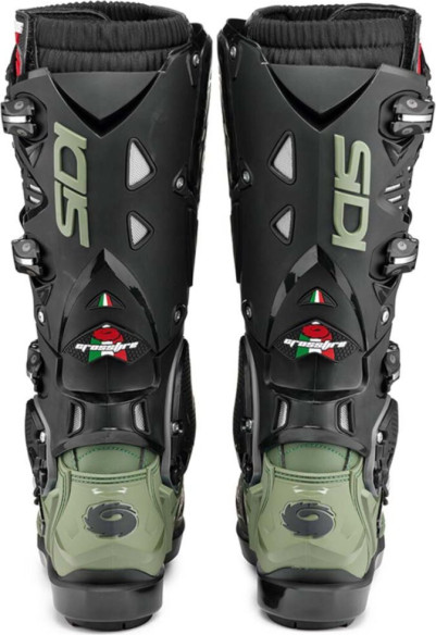 Cizme Moto MX/Enduro Crossfire 3 SRS Army/Black 24