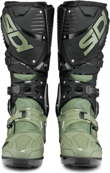 Cizme Moto MX/Enduro Crossfire 3 SRS Army/Black 24