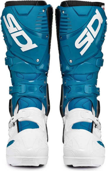 Cizme Moto MX/Enduro Crossfire 3 SRS White/Petrol 24