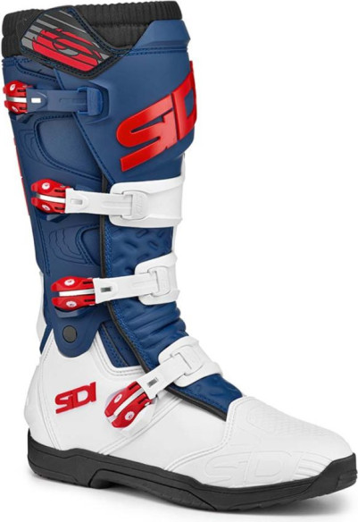 Cizme Moto MX/Enduro Dama Xpower SC Lei White/Navy/Red 24