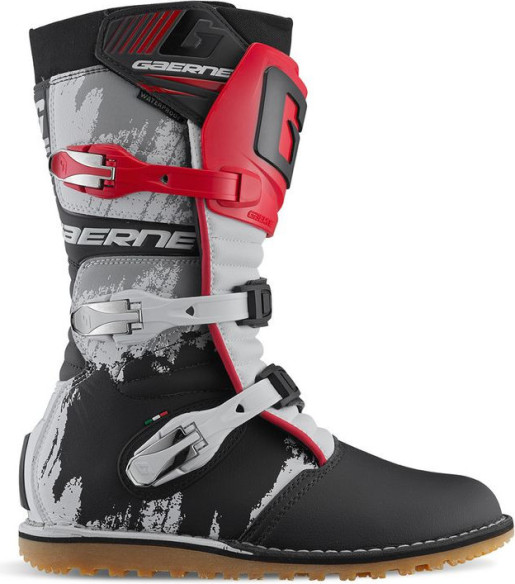 Cizme Moto Trial Balance Classic Red/Black 24