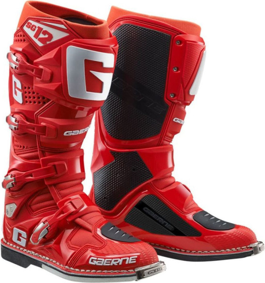 Cizme Moto MX/Enduro SG12 Red/White 23