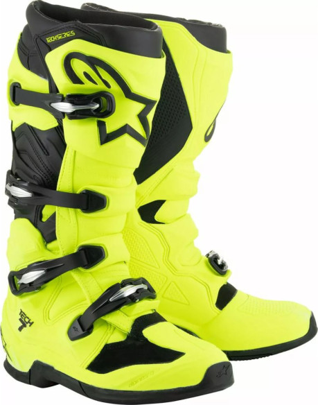 Cizme Moto MX/Enduro Tech 7 Yellow Fluo/Black 24