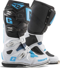 Cizme Moto MX/Enduro SG12 Limited Edition Black/White/Blue 25