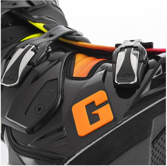 Cizme Moto MX/Enduro SG12 Limited Edition Black/Orange/Pink 25