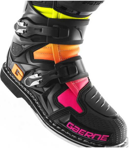 Cizme Moto MX/Enduro SG12 Limited Edition Black/Orange/Pink 25