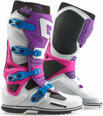 Cizme Moto MX/Enduro SG22 Purple/White/Rhodamine 24