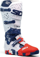 Cizme Moto Mx/Enduro Crossair X White/Navy/Red 25