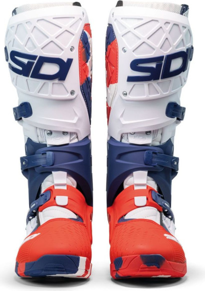Cizme Moto Mx/Enduro Crossair X White/Navy/Red 25