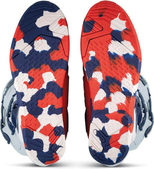 Cizme Moto Mx/Enduro Crossair X White/Navy/Red 25