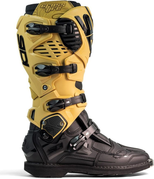 Cizme Moto MX/Enduro Crossfire 3 Gold/Black 2025
