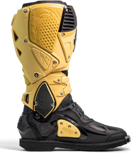 Cizme Moto MX/Enduro Crossfire 3 Gold/Black 2025