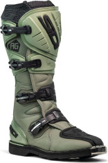 Cizme Moto MX/Enduro Agueda Army/Black 2025