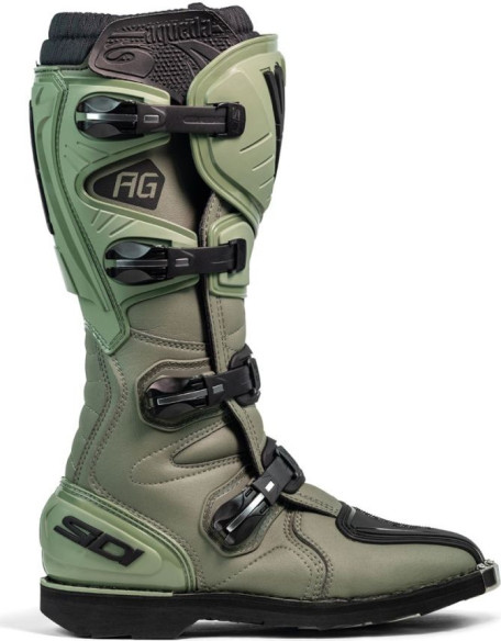 Cizme Moto MX/Enduro Agueda Army/Black 2025