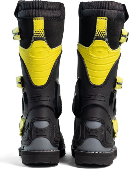 Cizme MX/Enduro Copii Flame Black/Lime/Grey 2025