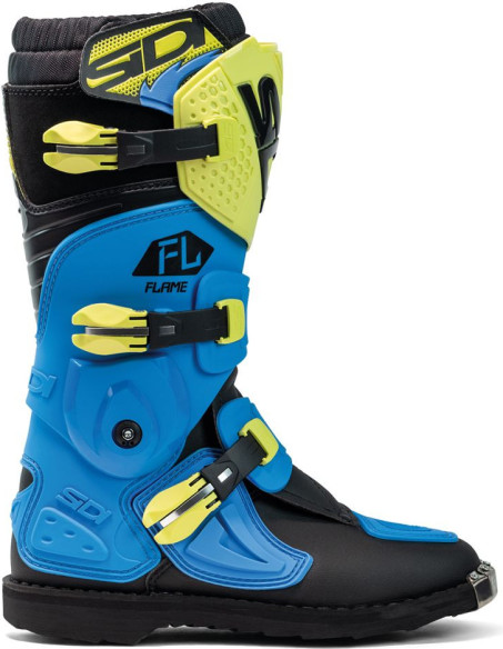 Cizme MX/Enduro Copii Flame Light Blue/Lime/Black 2025