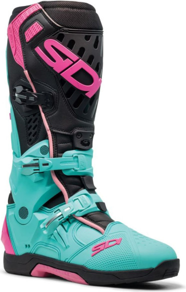 Cizme Moto MX/Enduro Crossair Mint/Black/Pink 2025