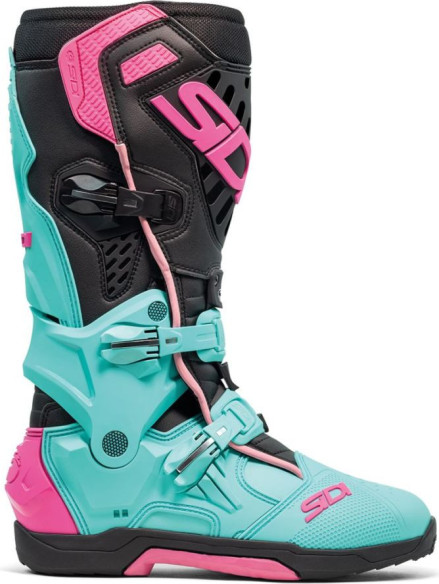 Cizme Moto MX/Enduro Crossair Mint/Black/Pink 2025