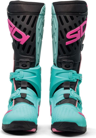 Cizme Moto MX/Enduro Crossair Mint/Black/Pink 2025