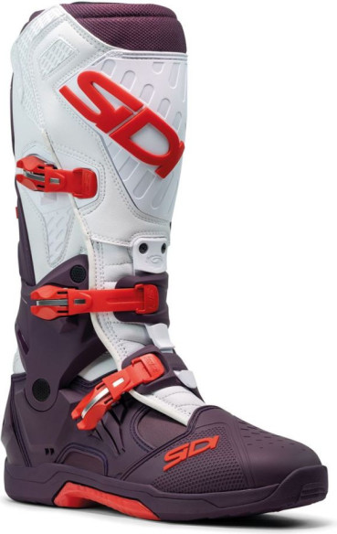 Cizme Moto MX/Enduro Crossair Wine/White 2025
