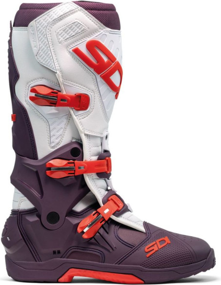 Cizme Moto MX/Enduro Crossair Wine/White 2025