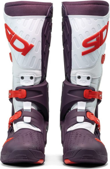 Cizme Moto MX/Enduro Crossair Wine/White 2025