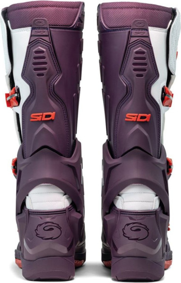 Cizme Moto MX/Enduro Crossair Wine/White 2025