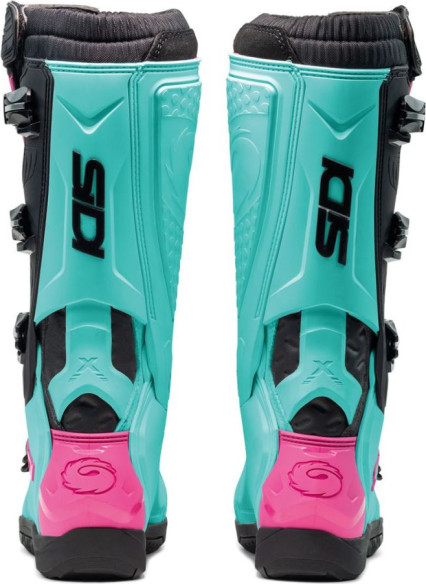 Cizme Moto MX/Enduro X-Power SC Mint/Black/Pink 2025