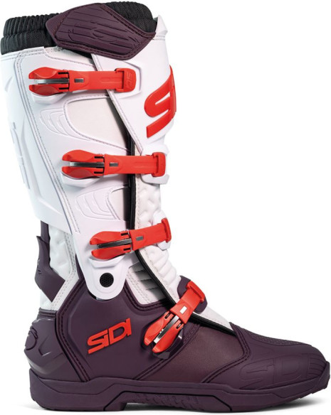Cizme Moto MX/Enduro X-Power SC White/Black/Pink 2025