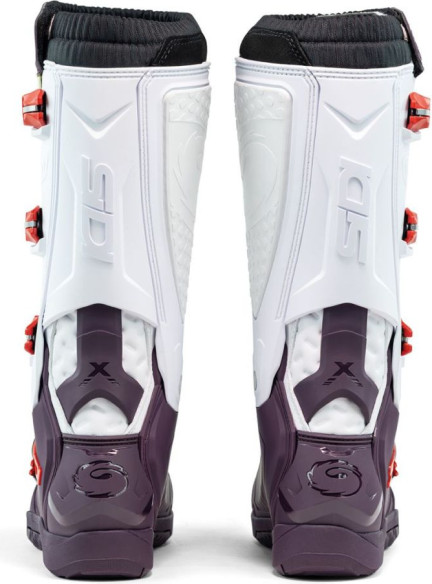 Cizme Moto MX/Enduro X-Power SC White/Black/Pink 2025