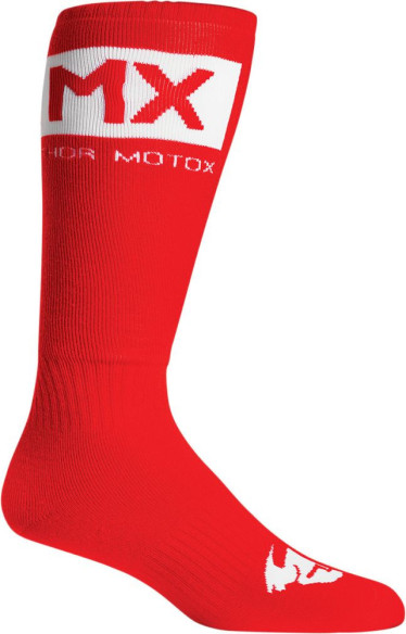 Sosete Moto MX Red/White