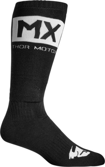 Sosete Moto MX Black/White