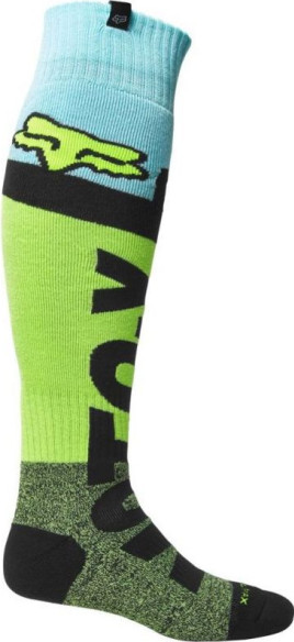 Sosete Moto MX Trice Coolmax Thick Flo Yellow