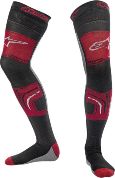 Sosete Moto MX Knee Brace RE/BLACK/Gray