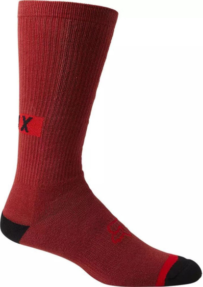 Sosete Enduro Defend Crew 10" Red