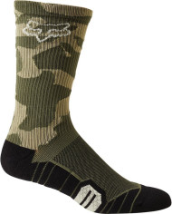 Sosete Enduro Ranger Cushion 8" Green Camo