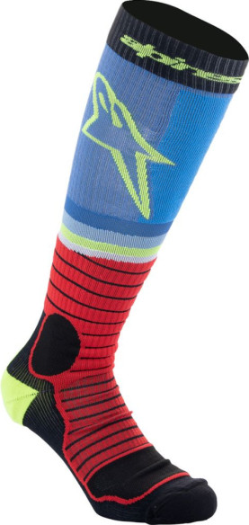 Sosete Moto Enduro/MX Pro Black/Gray/Blue 24