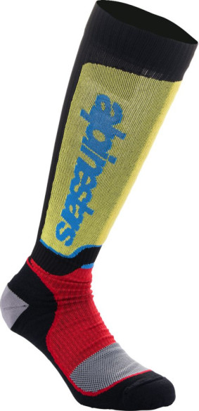 Sosete Moto Enduro/MX Plus Black/Red/Blue 24