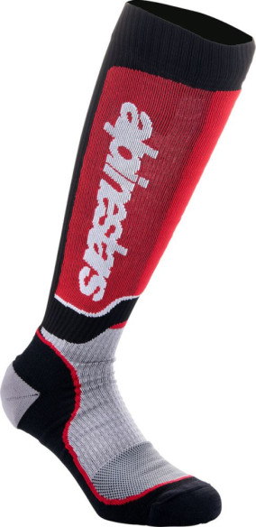 Sosete Moto Enduro/MX Plus Black/Red/Gray 24