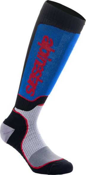 Sosete Moto Enduro/MX Plus Black/White/Blue 24