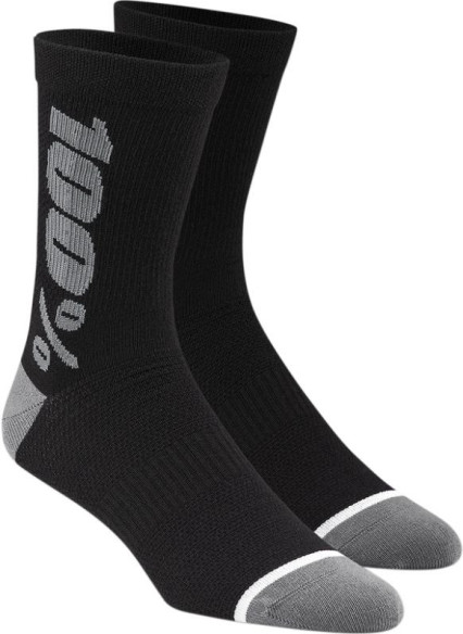 Sosete Moto MX/Enduro Hi-Merino Wool Performance Black-Gray 24