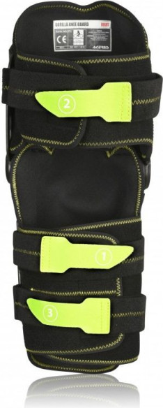 Genunchiere Moto Gorilla Level 2 Black/Yellow